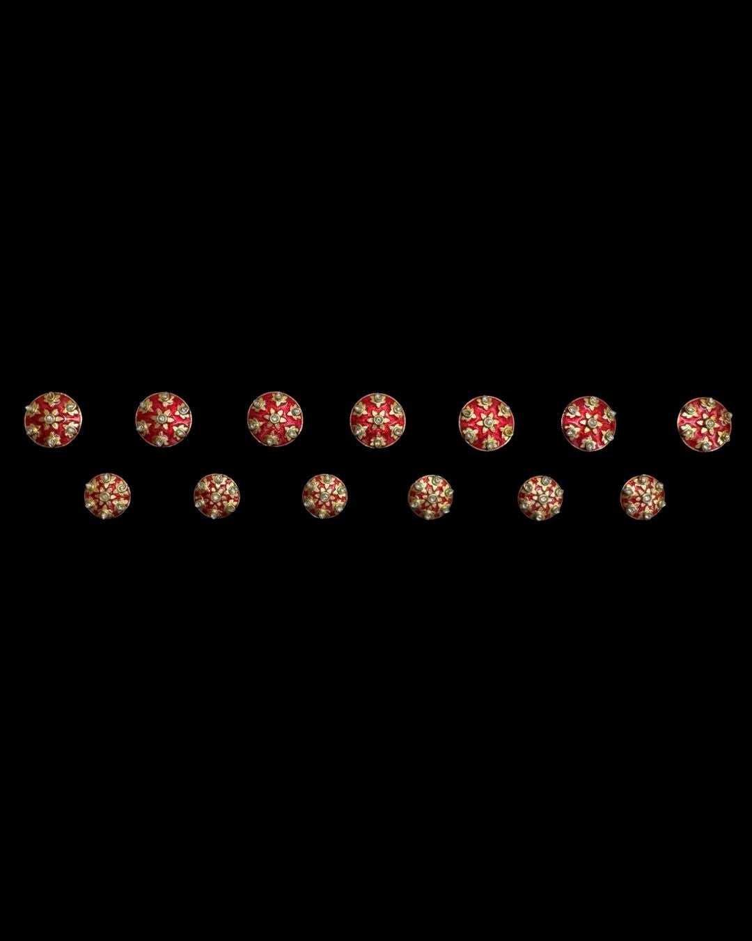Pushp Zircon Bandhgala Button
