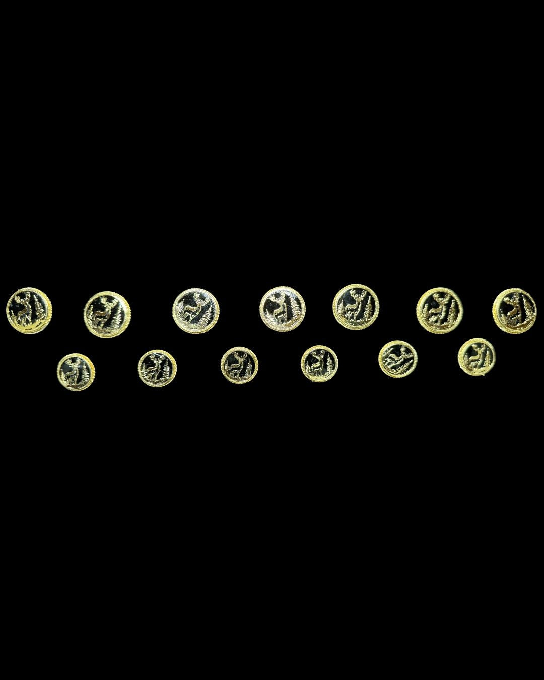 Forest Herald Bandhgala Buttons