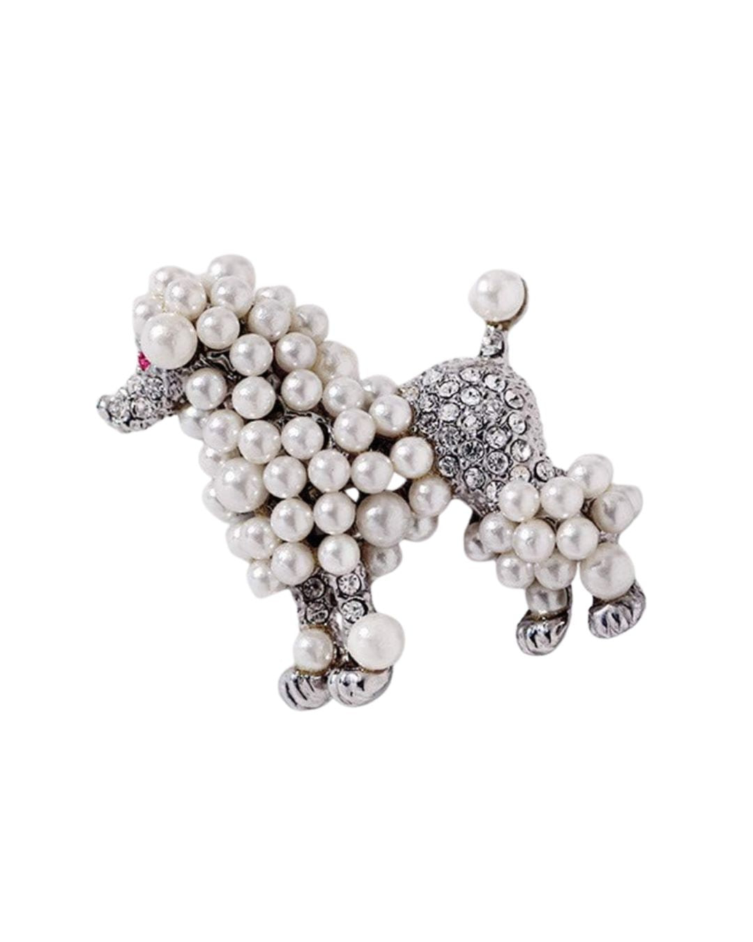 Poodle Brooch