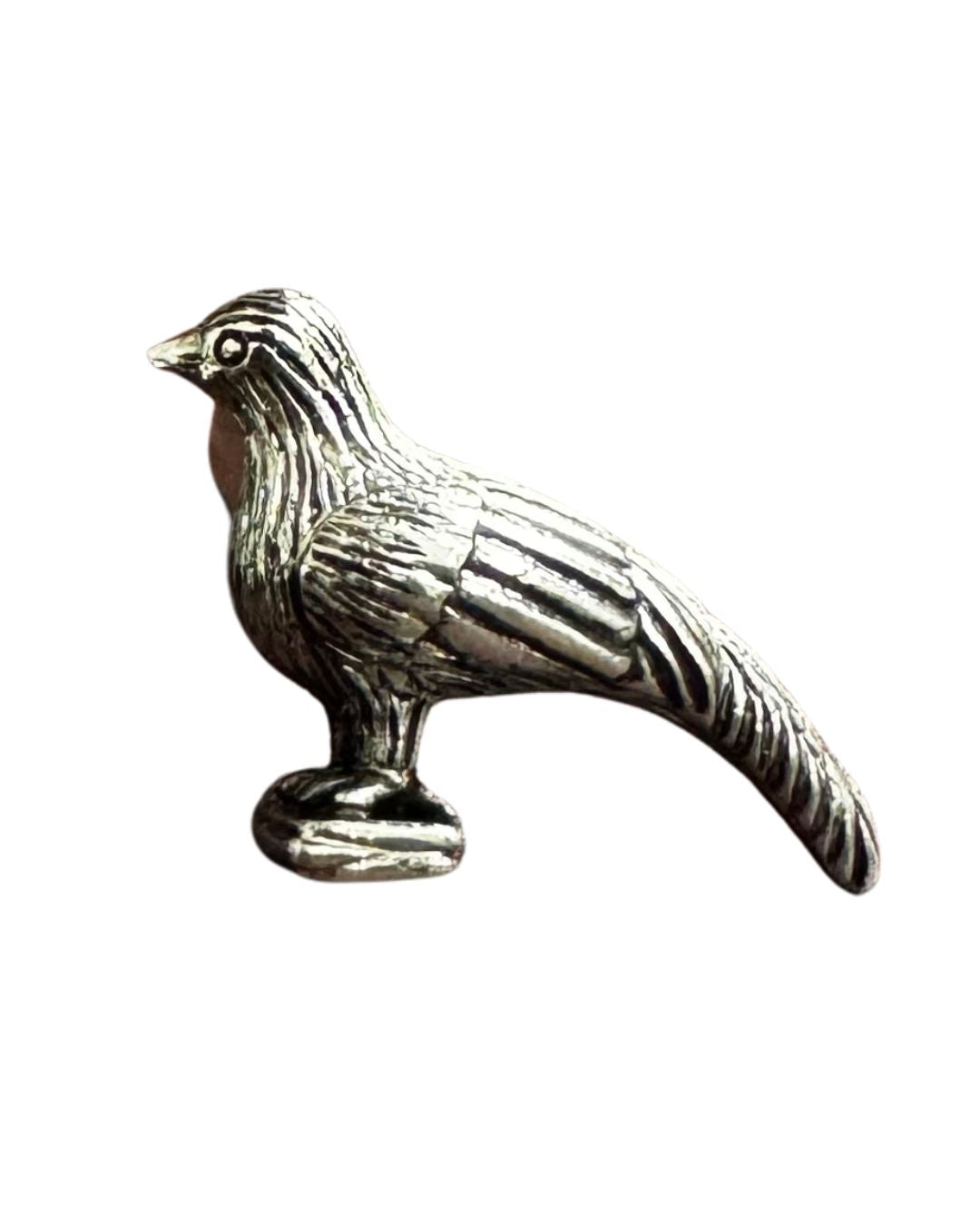 Silver Pheasant Cufflinks