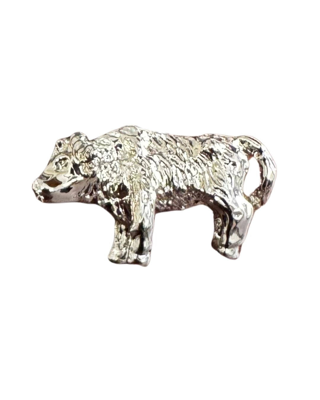 Silver Grizzly Cufflinks