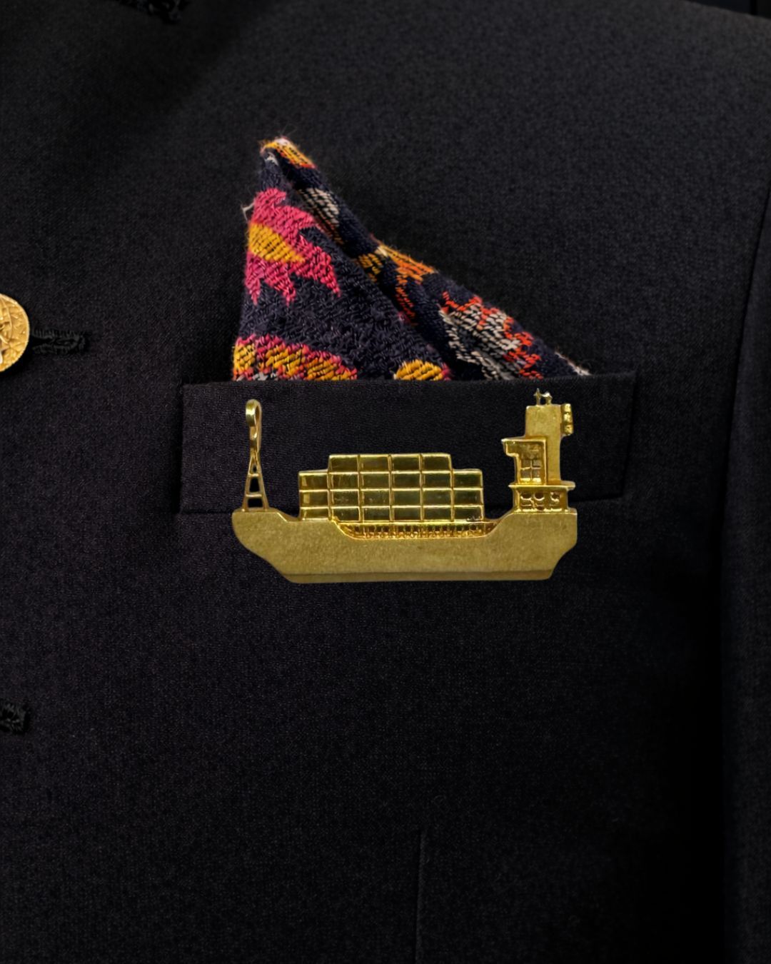 Cargo Voyage Brooch