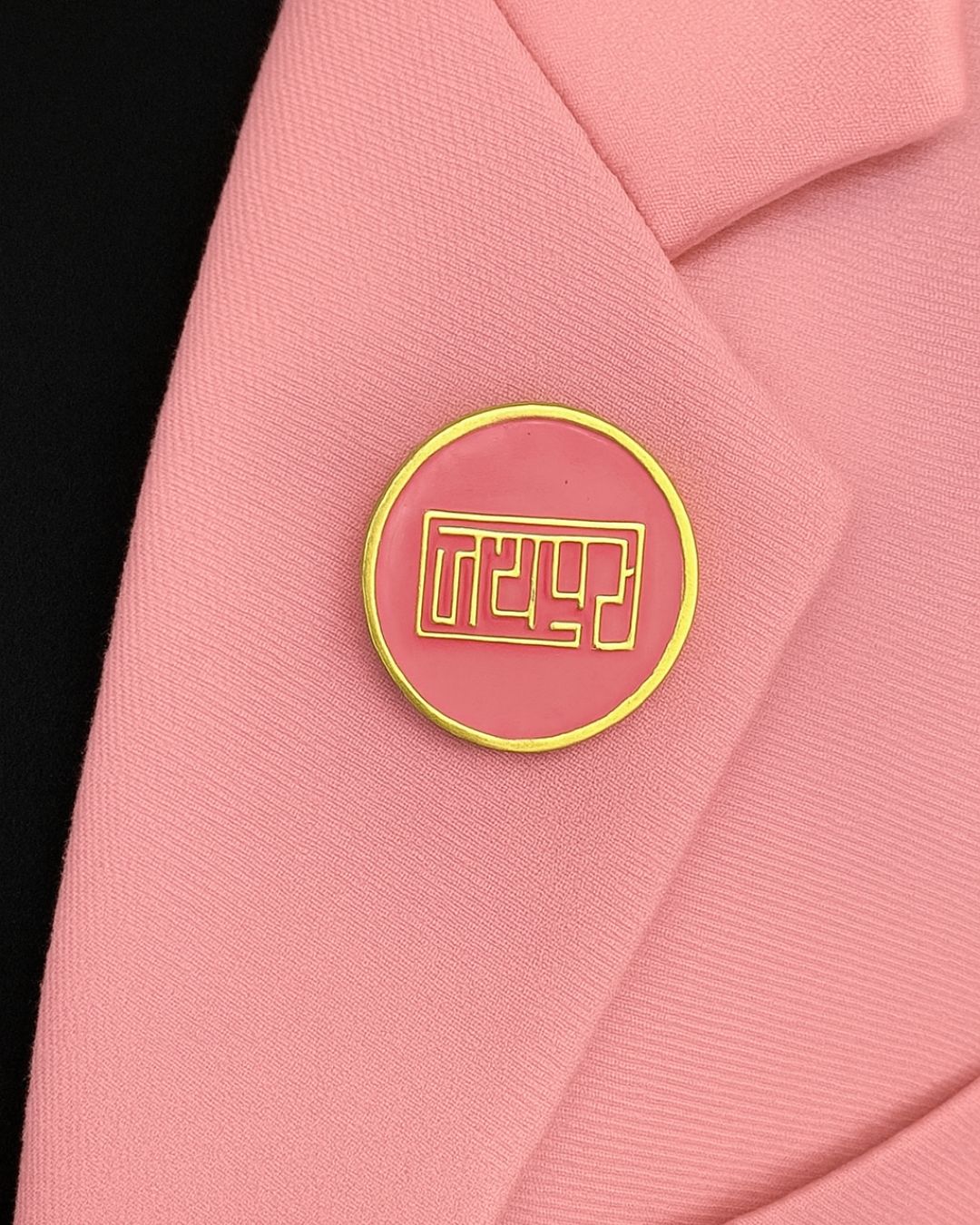 Pink City Jaipur Brooch
