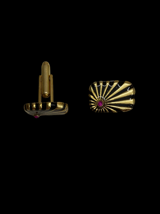 Orion Enamel Cufflinks