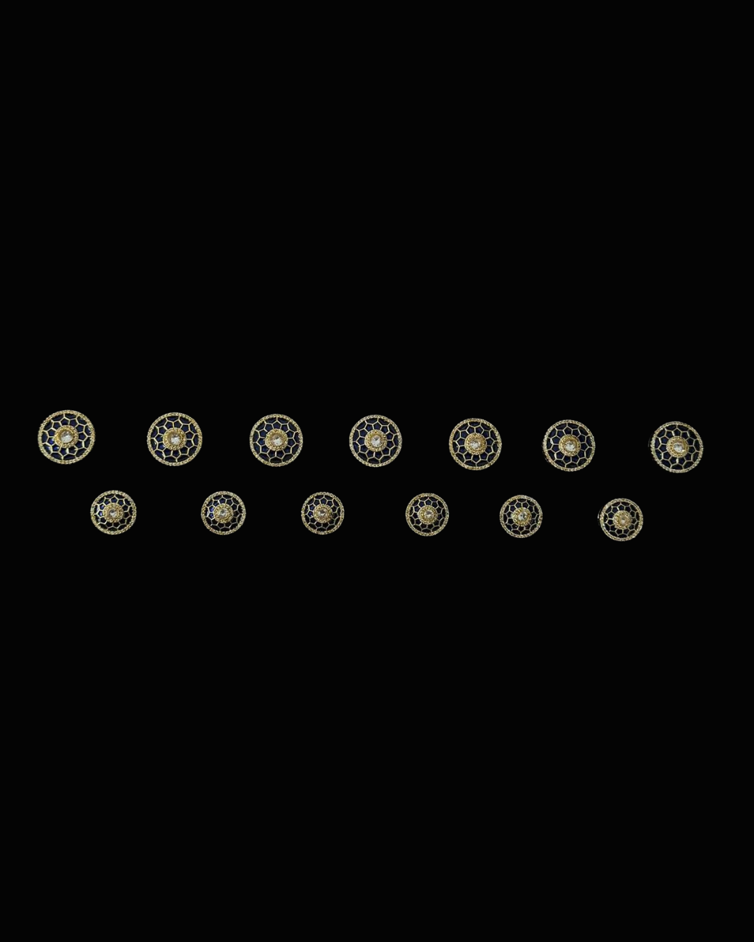 Regal Trinity Mosaic Button Set