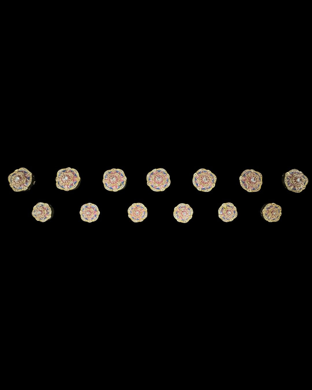 Meher Rang Bandhgala Button