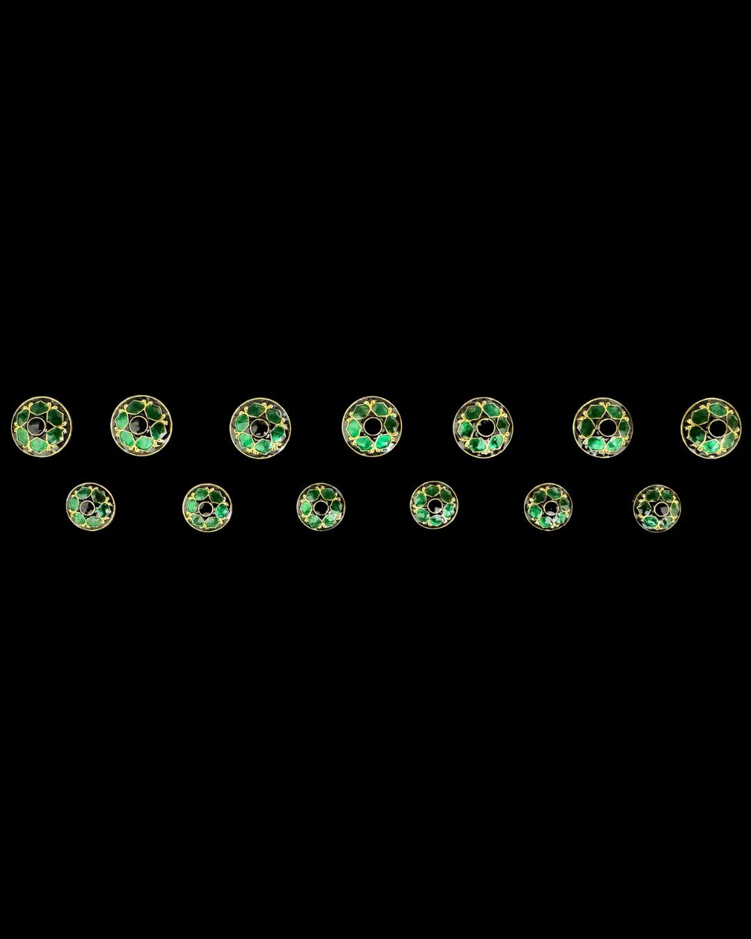Heritage Lotus Bandhgala Button Set