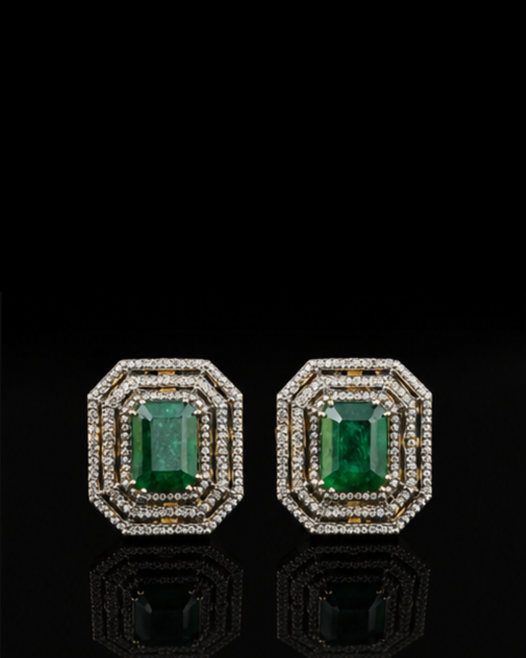 Heera Panna Cufflinks