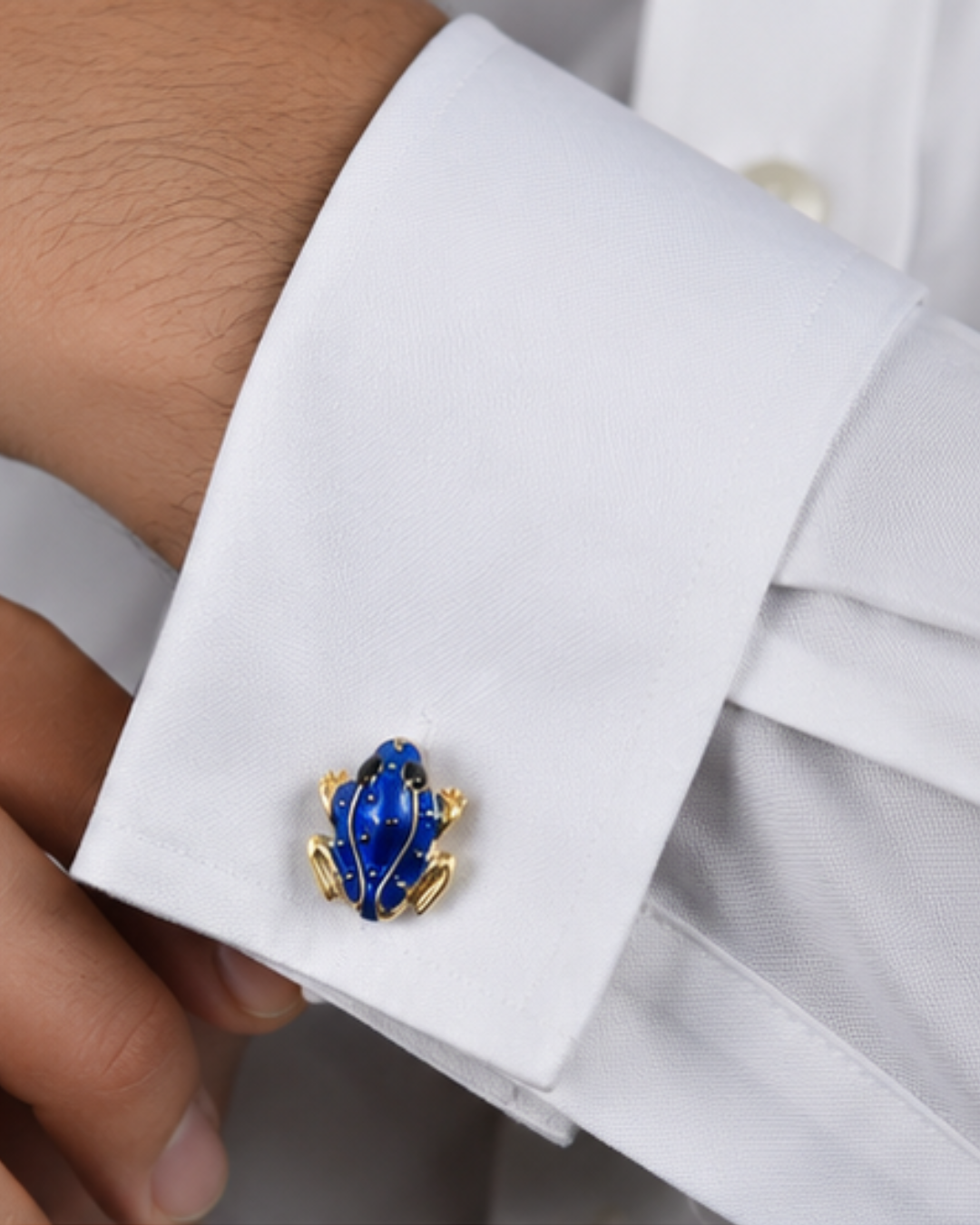 Manduka Enamel Cufflinks