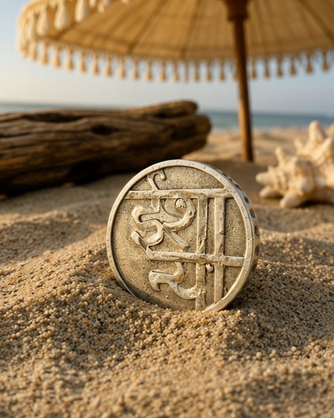 Typography Coin