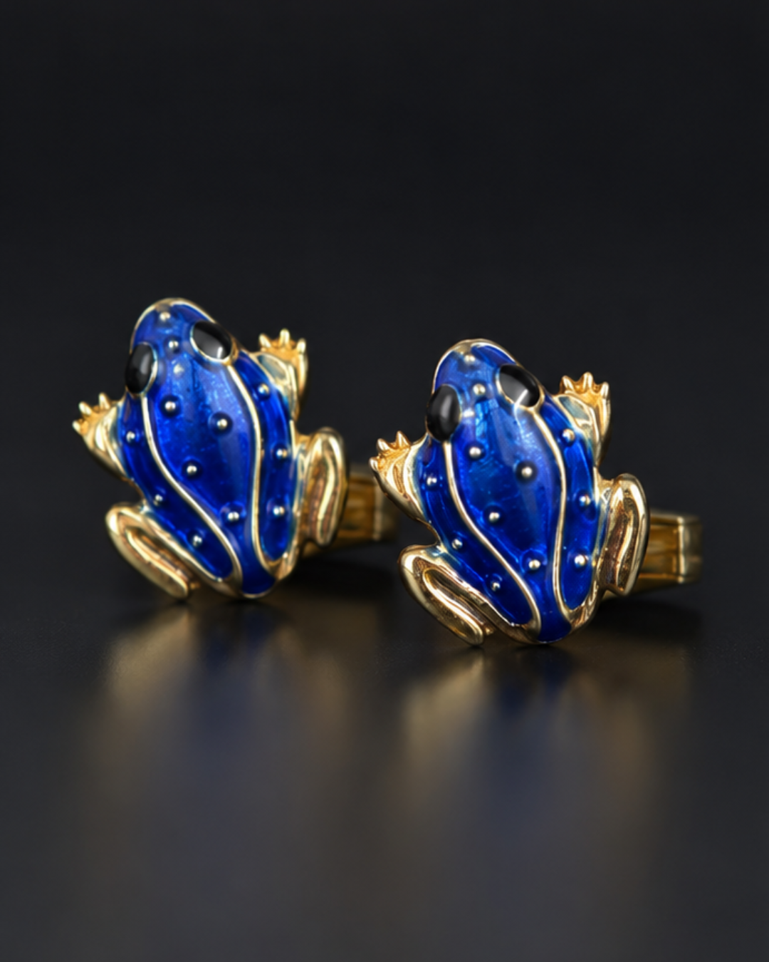Manduka Enamel Cufflinks