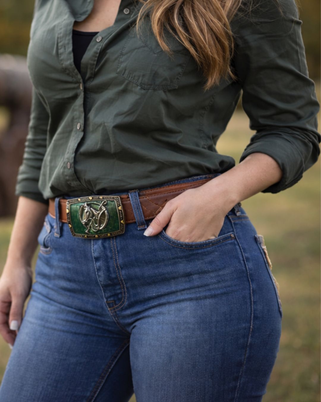 Polo Belt Buckle