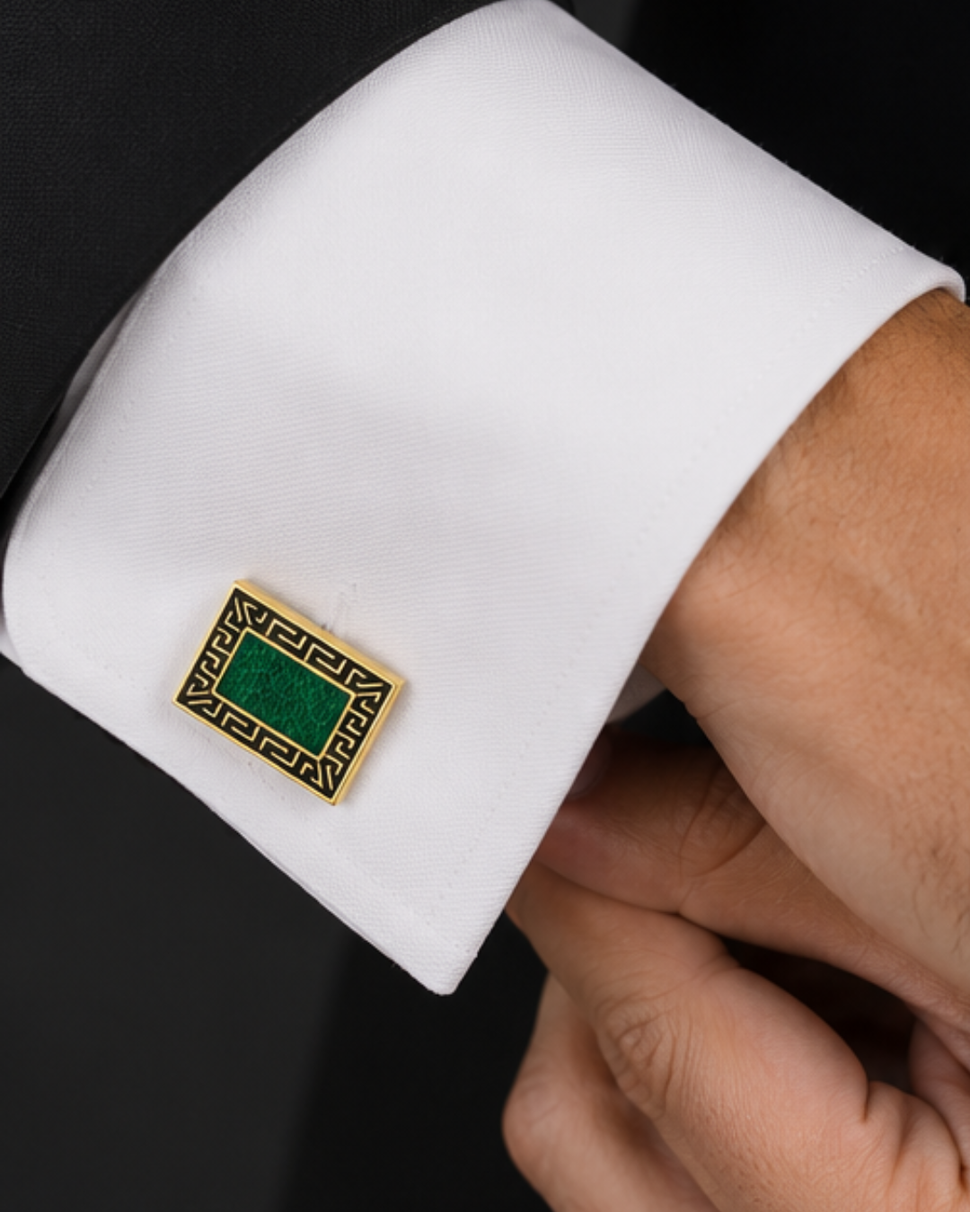Aria Enamel Cufflinks
