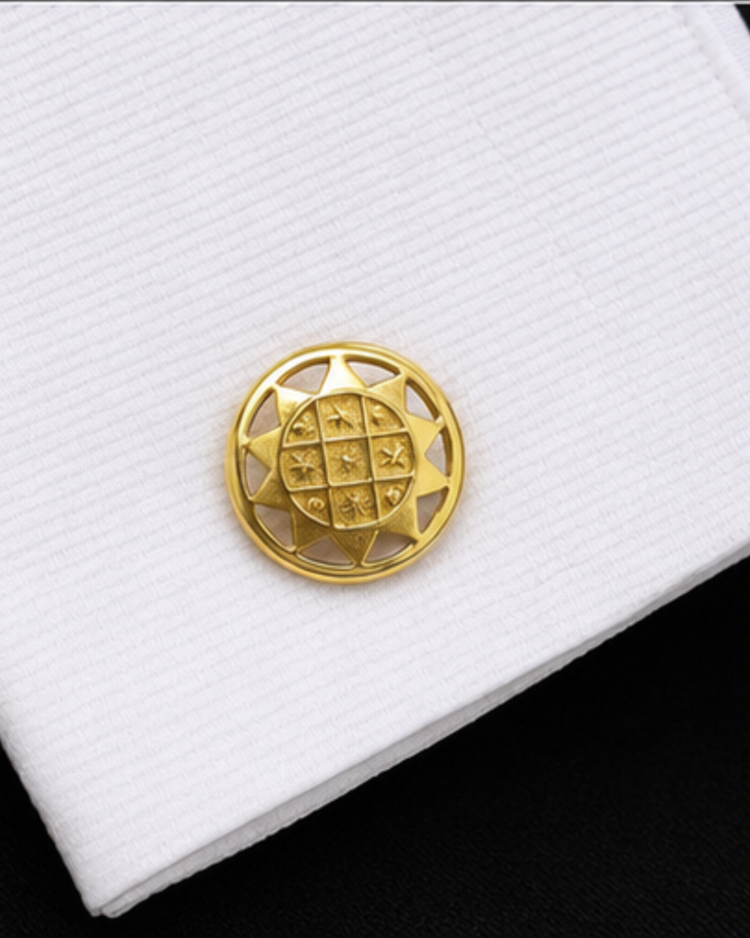 Surya Yantra Cufflinks