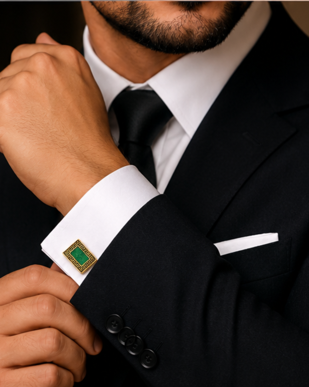 Aria Enamel Cufflinks