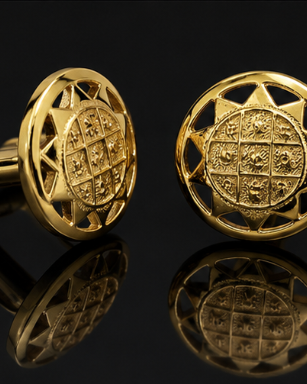 Surya Yantra Cufflinks