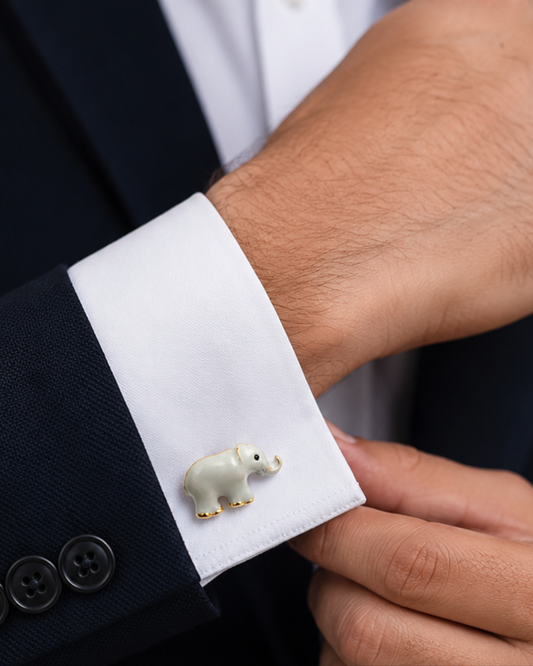 Gaja Enamel Cufflinks