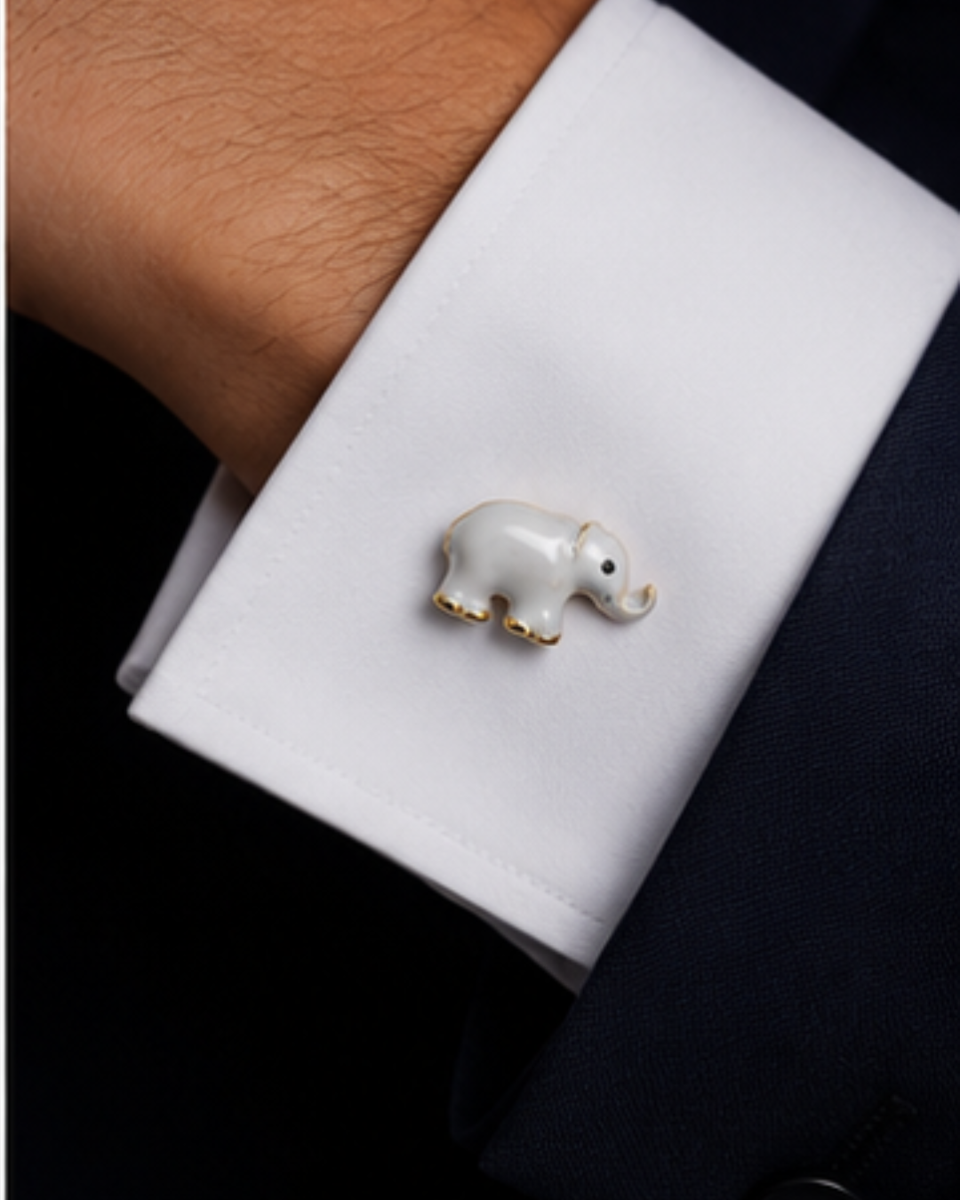 Gaja Enamel Cufflinks