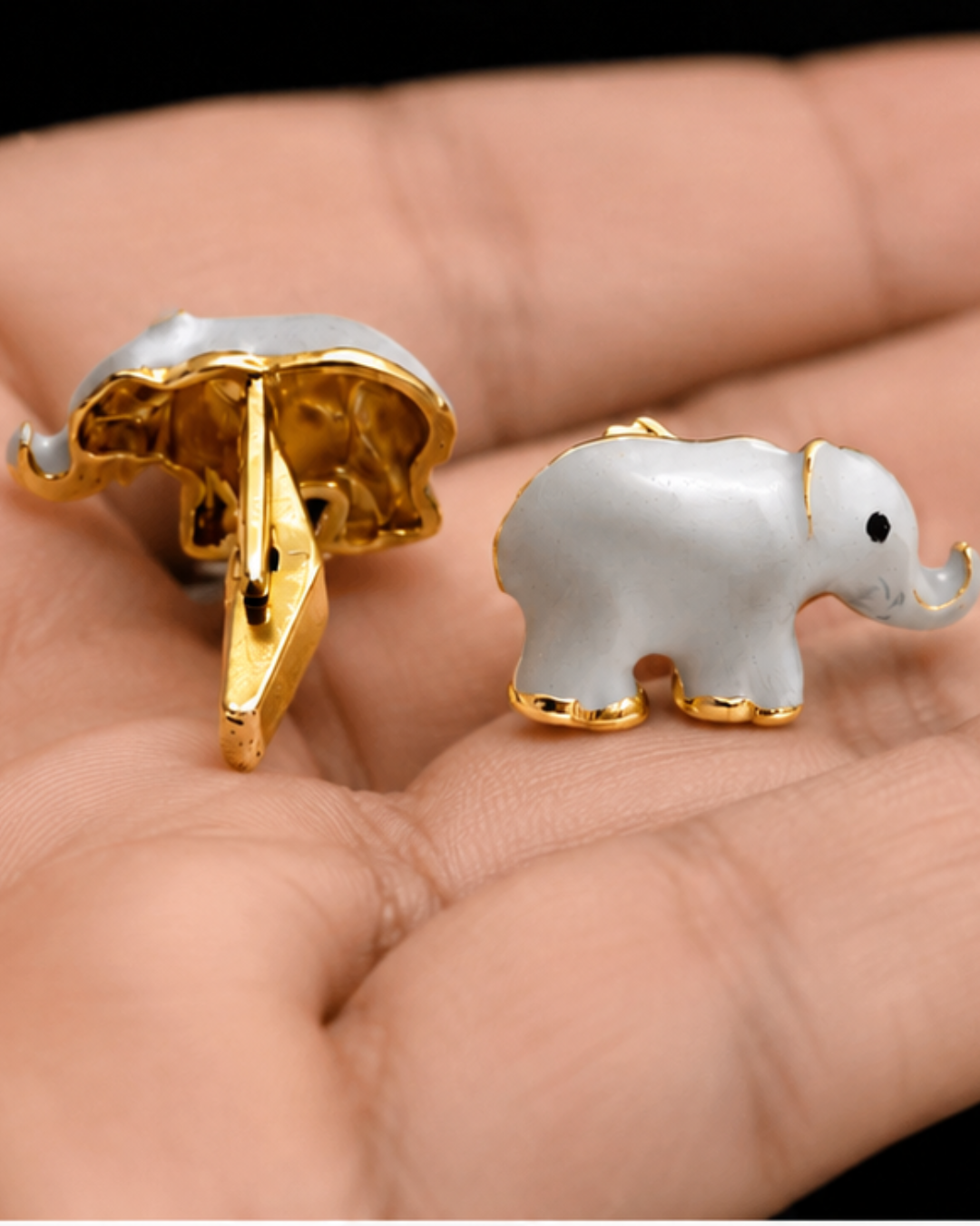 Gaja Enamel Cufflinks