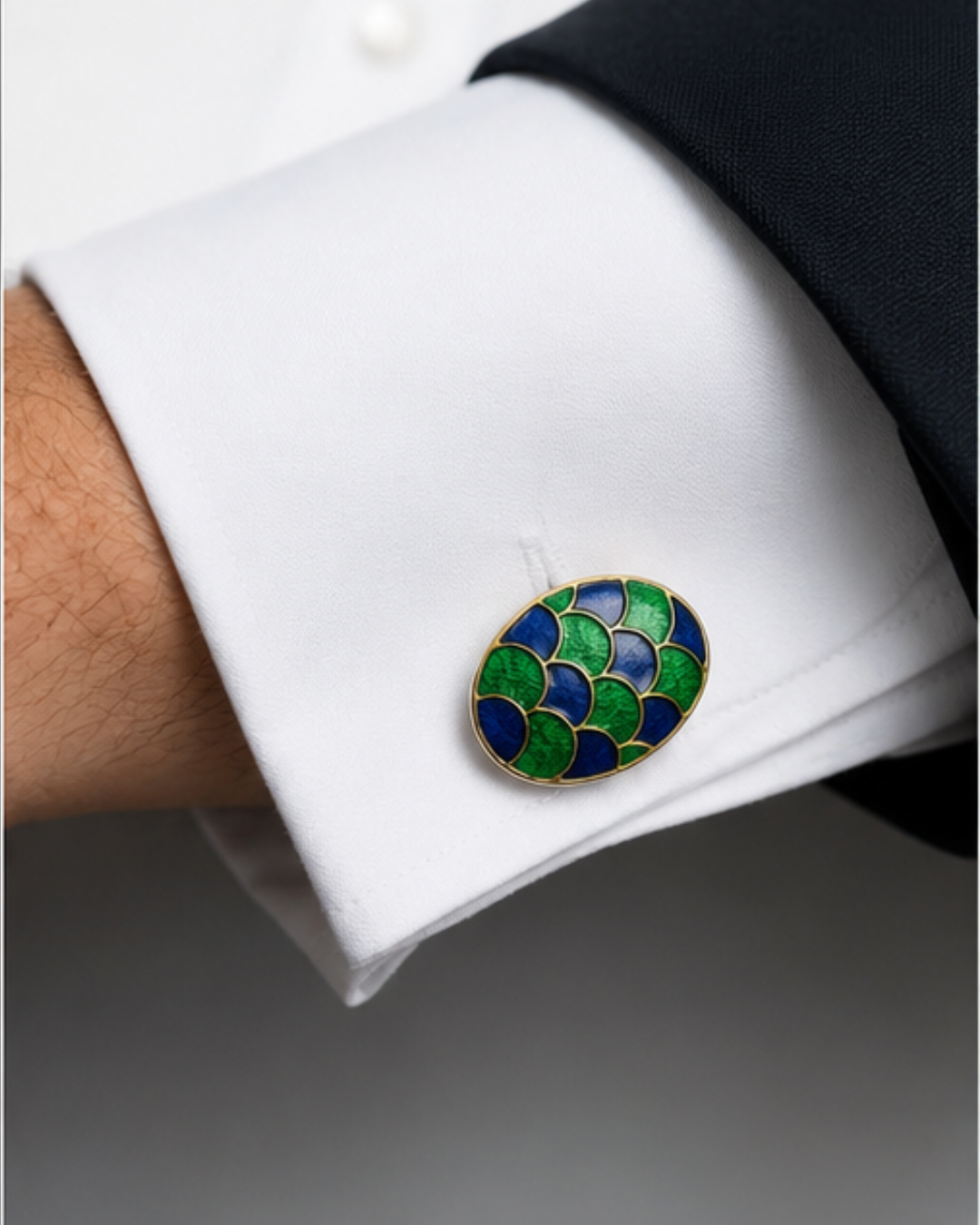 Kairo Enamel Cufflinks