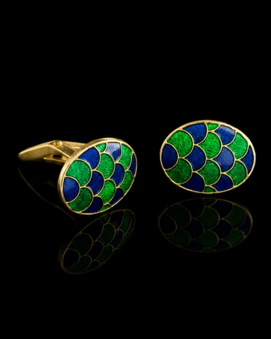 Kairo Enamel Cufflinks