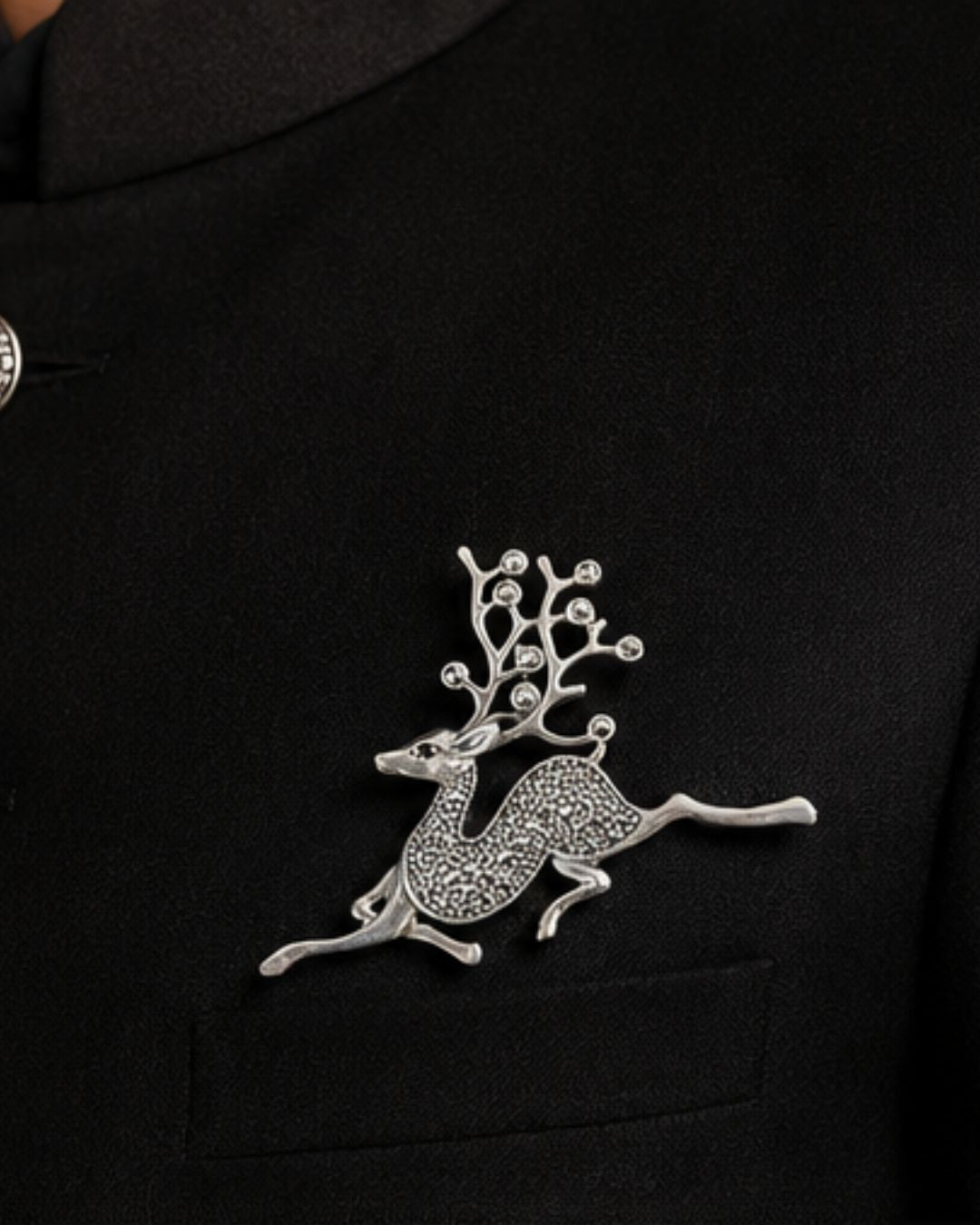 Celestial Stag Brooch