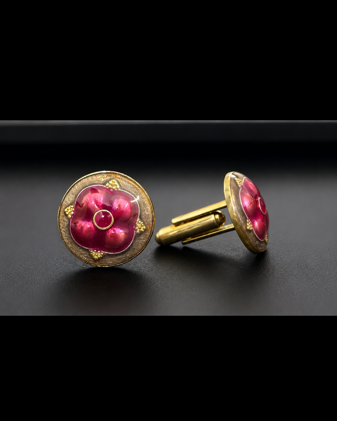 Swarna Enamel Cufflinks