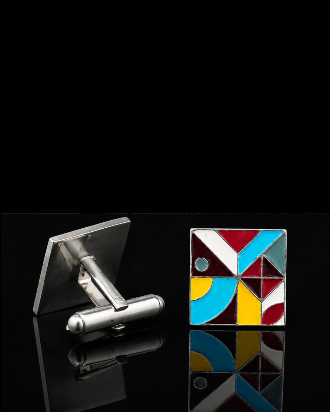 Zēlos Enamel Cufflinks