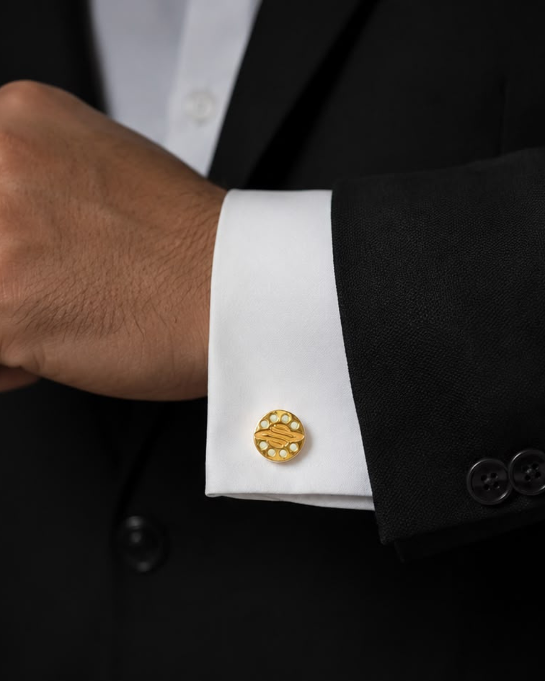 Nysa Enamel Cufflinks