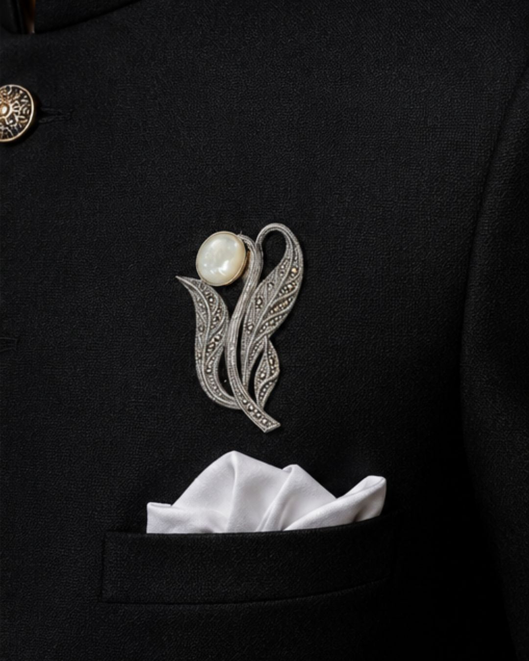 Pearl Bloom Brooch