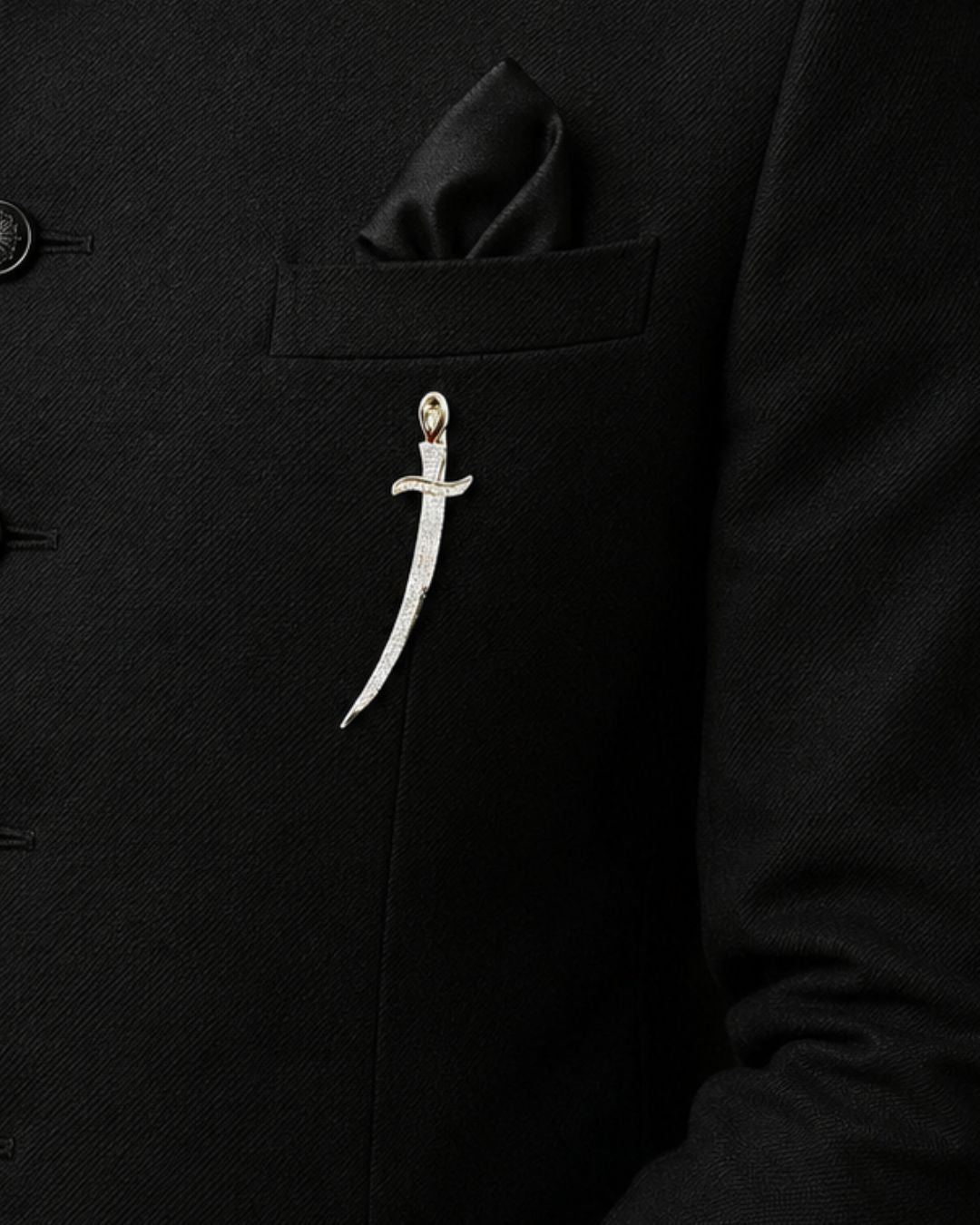Warrior Sword Brooch