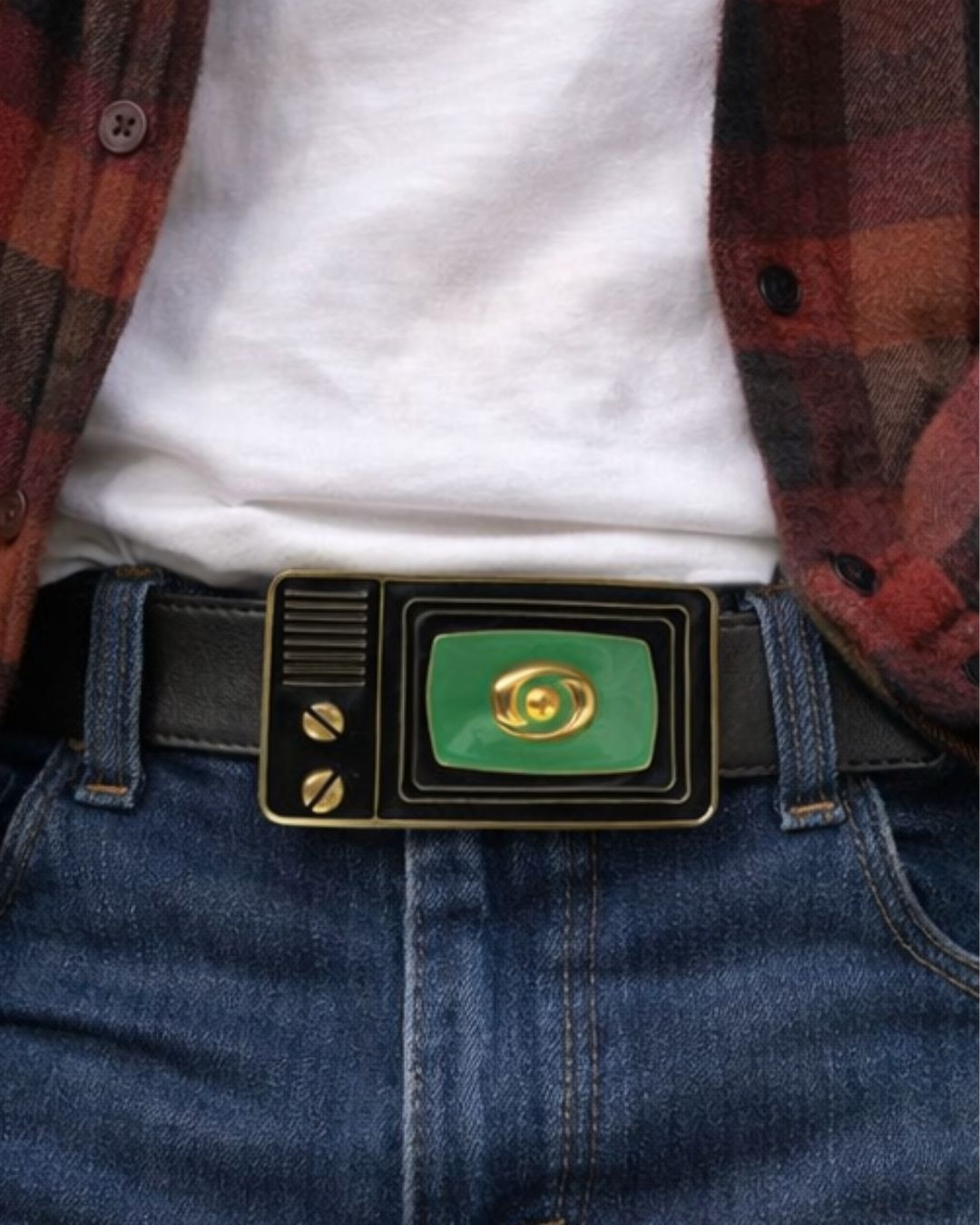 Doordarshan Belt Buckle