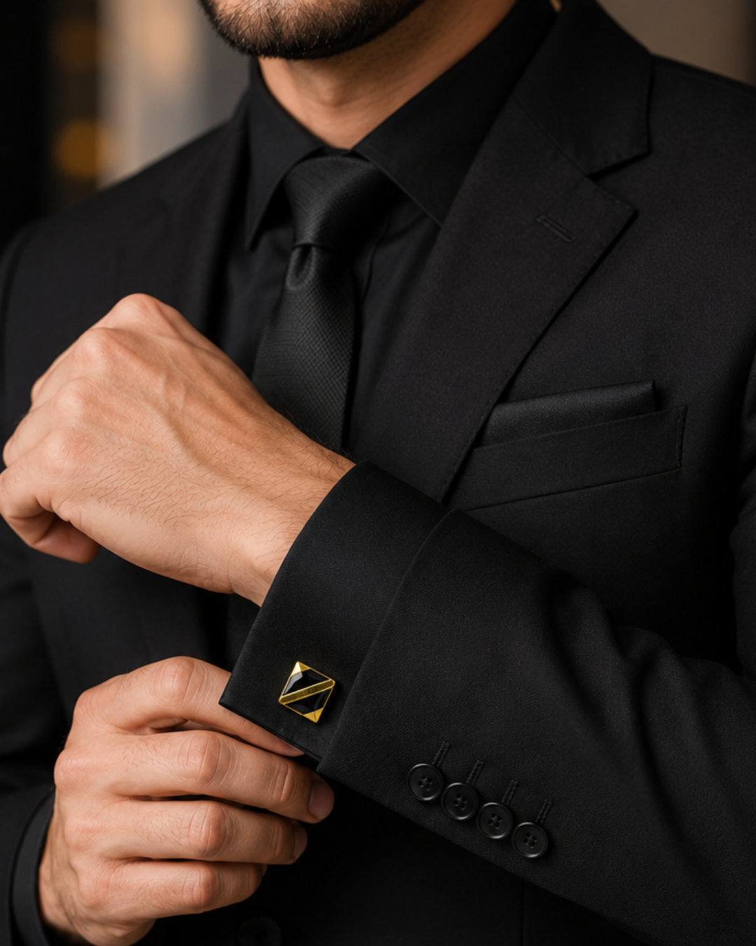 Nyx Enamel Cufflinks