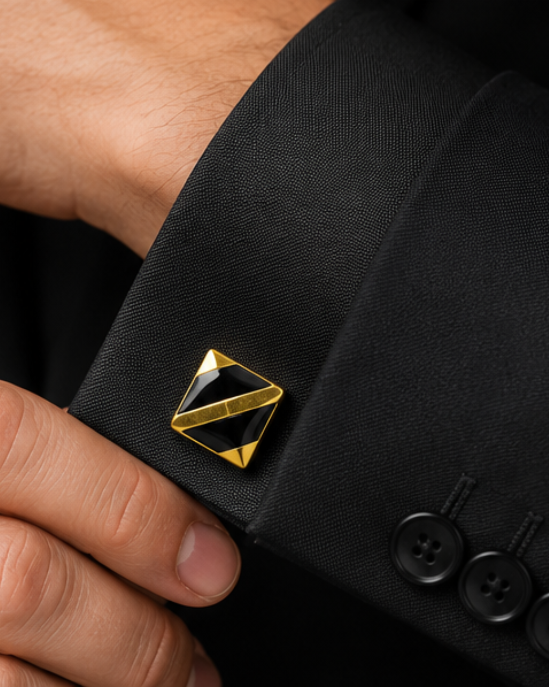 Nyx Enamel Cufflinks