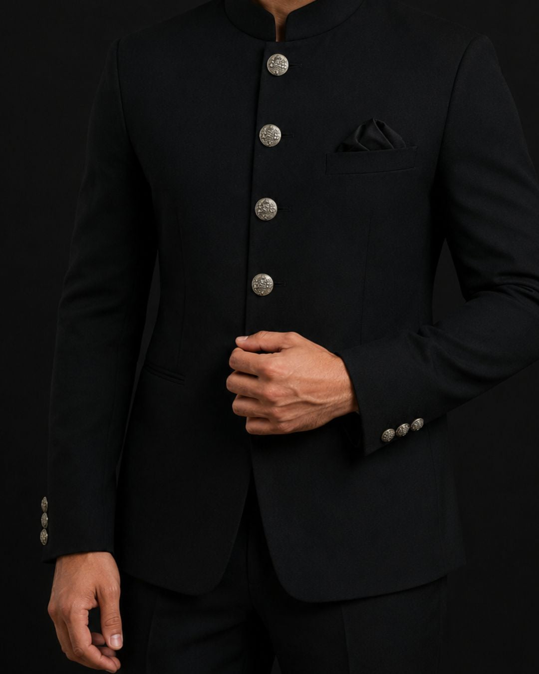 Ram Darbar Tanka Bandhgala Buttons