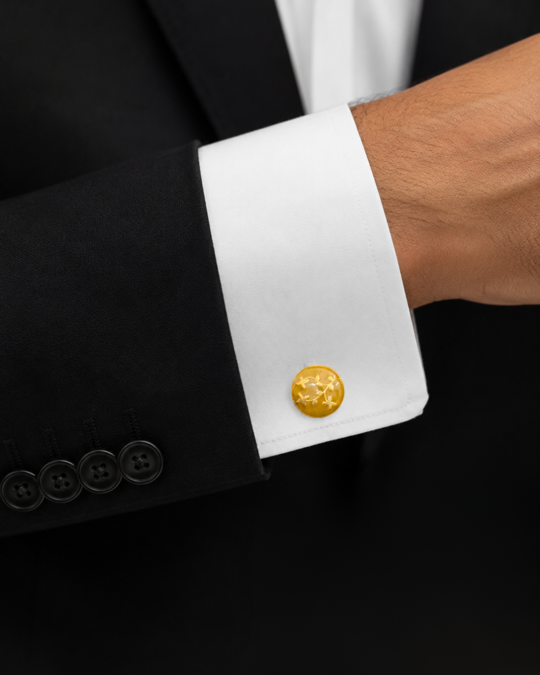 Chloris (Greek for "Goddess of Flowers") Cufflinks