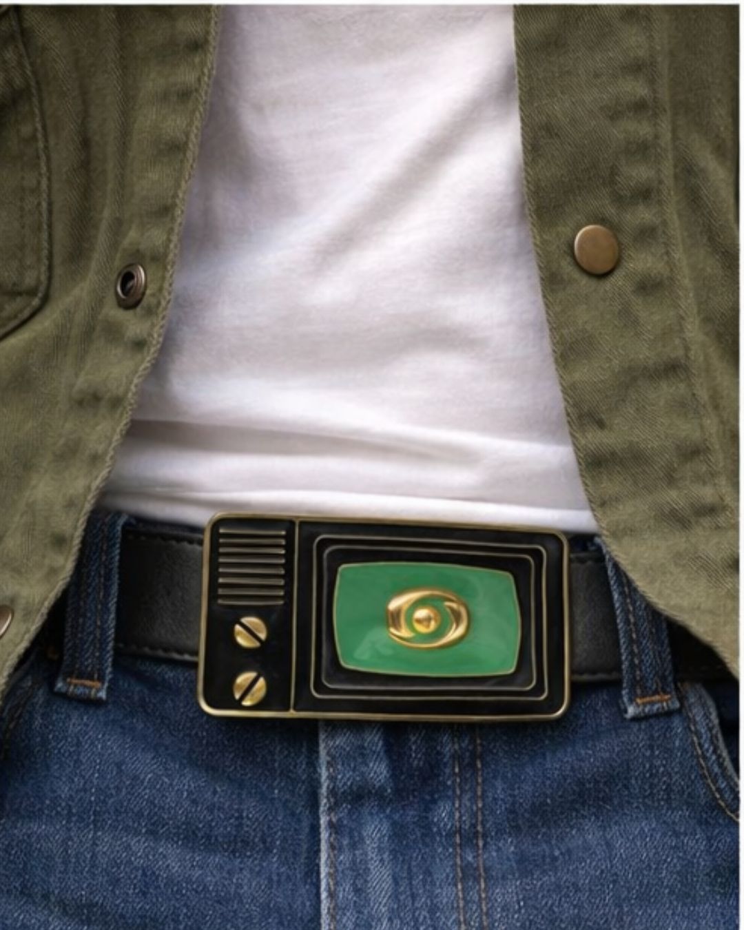 Doordarshan Belt Buckle