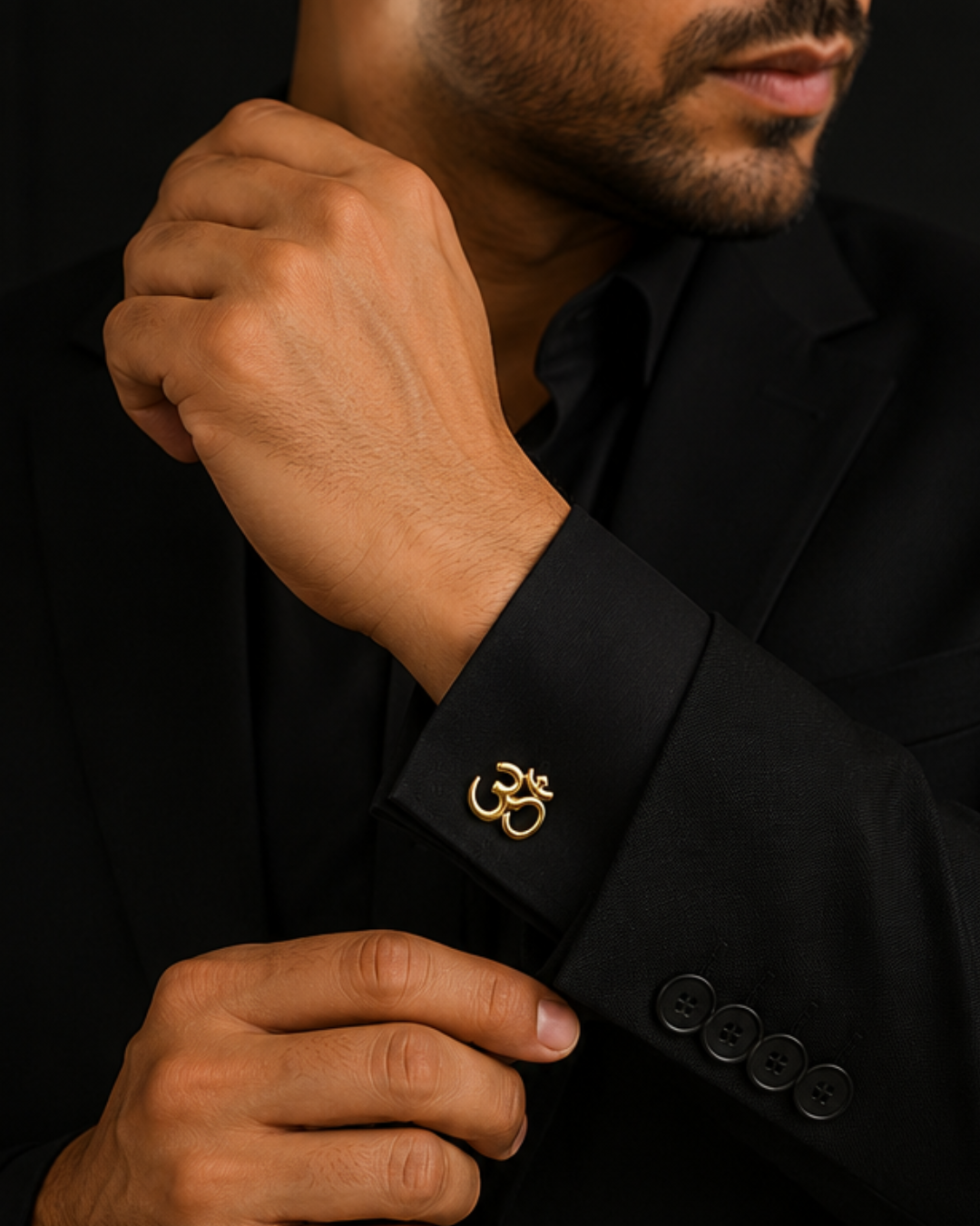 Om Divine Cufflinks