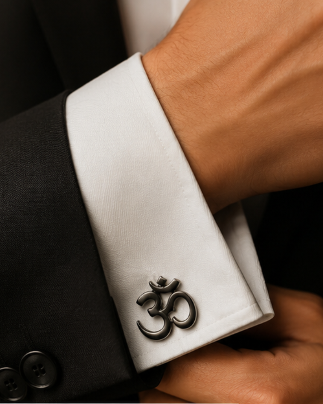 Om Divine Cufflinks