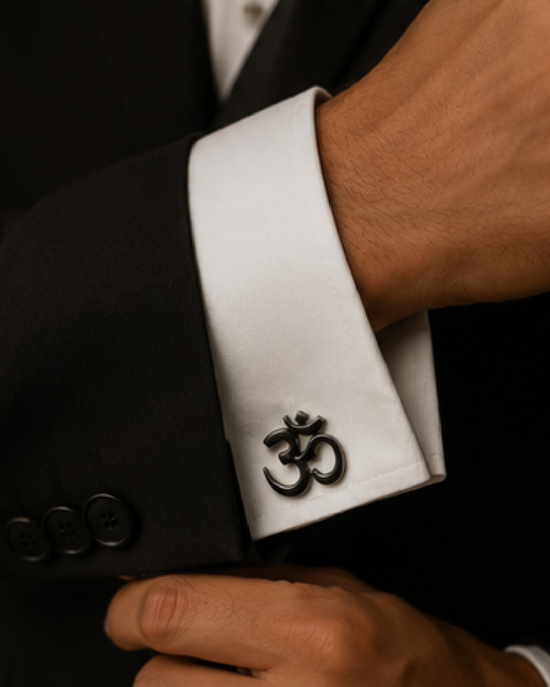 Om Divine Cufflinks