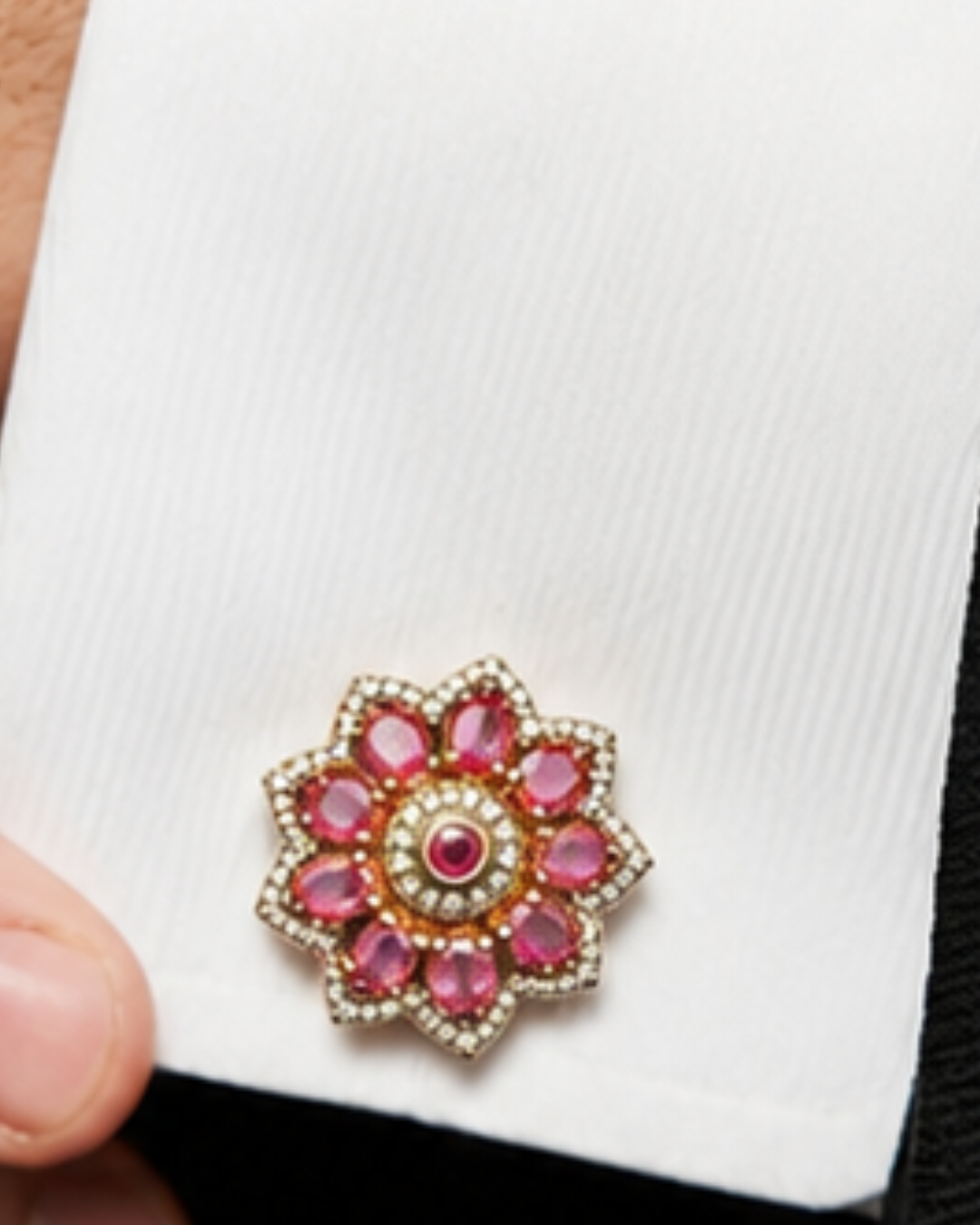 Ruby Cufflinks