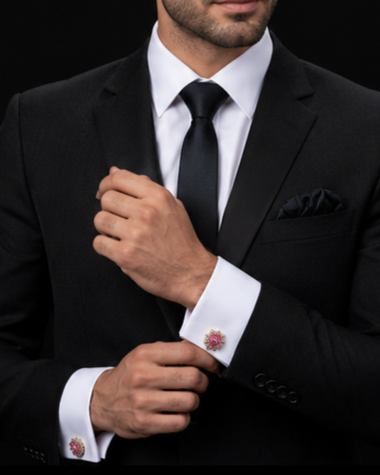 Ruby Cufflinks