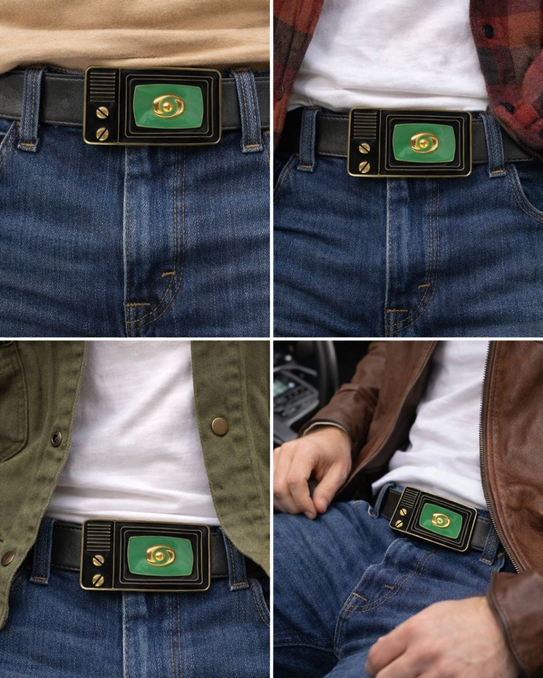 Doordarshan Belt Buckle