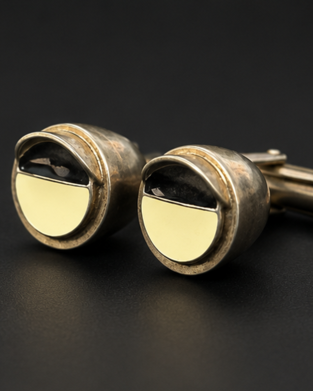 Motorbike Headlamp Cufflinks