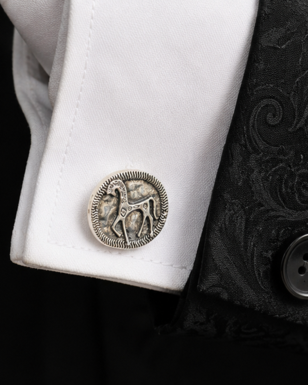 Greek Horse Cufflinks