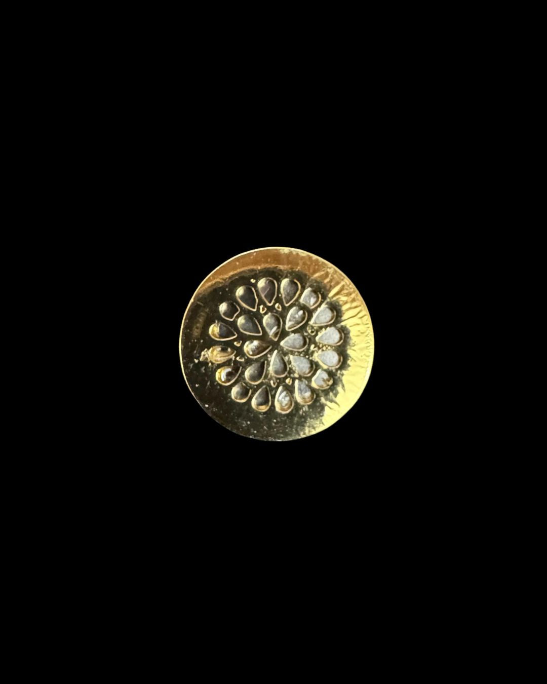 Ganesha Crest Magnet Brooch
