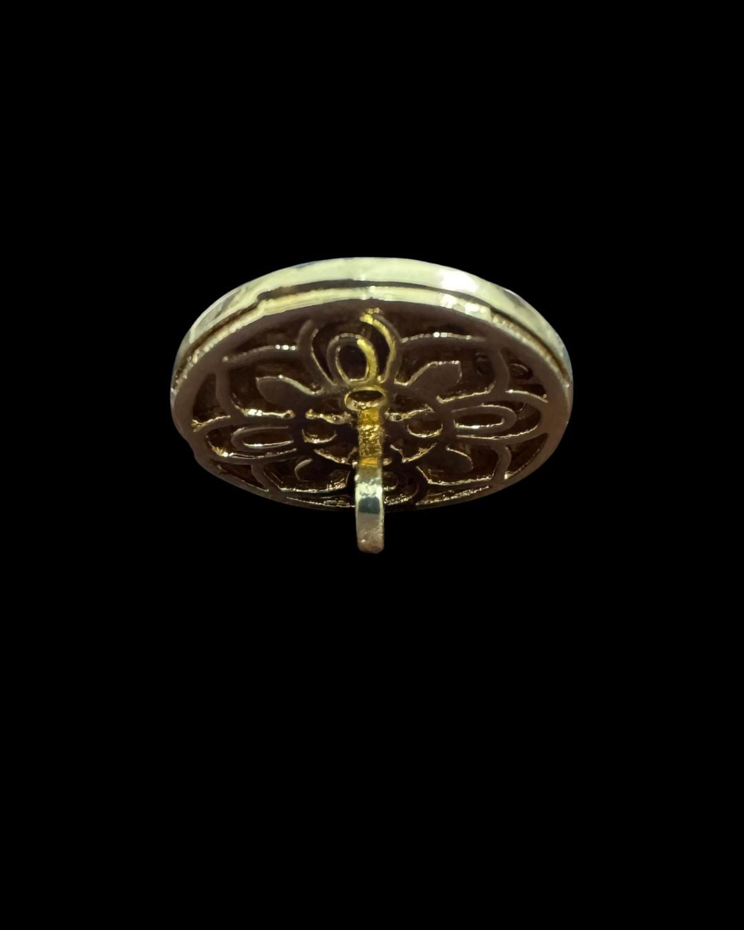 Midnight Mosaic Bandhgala Button