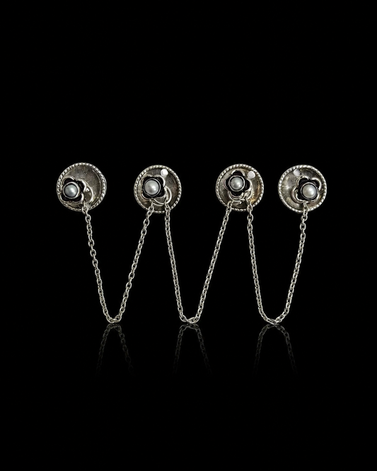 Karṇika Chain Kurta Button