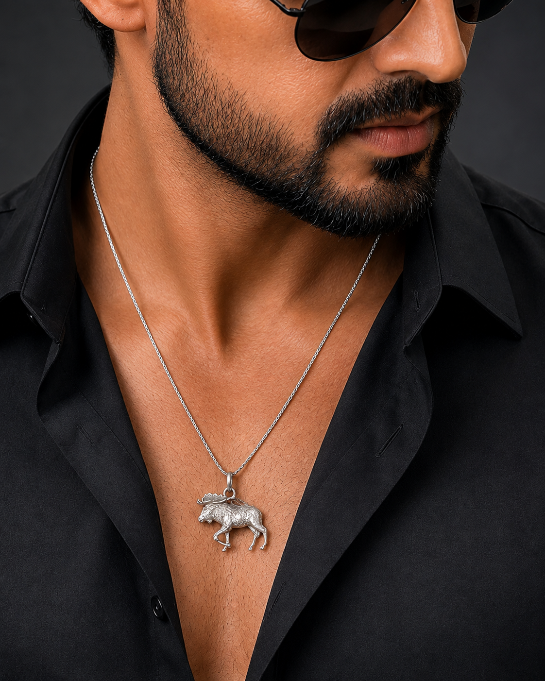 Majestic Moose Pendant