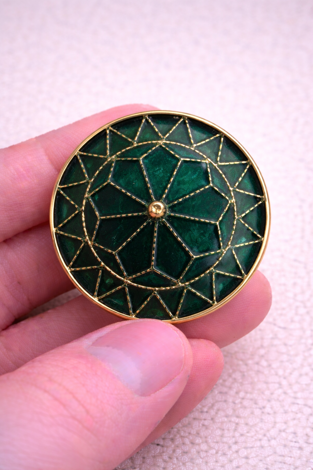 Mosaic Bandhgala Button